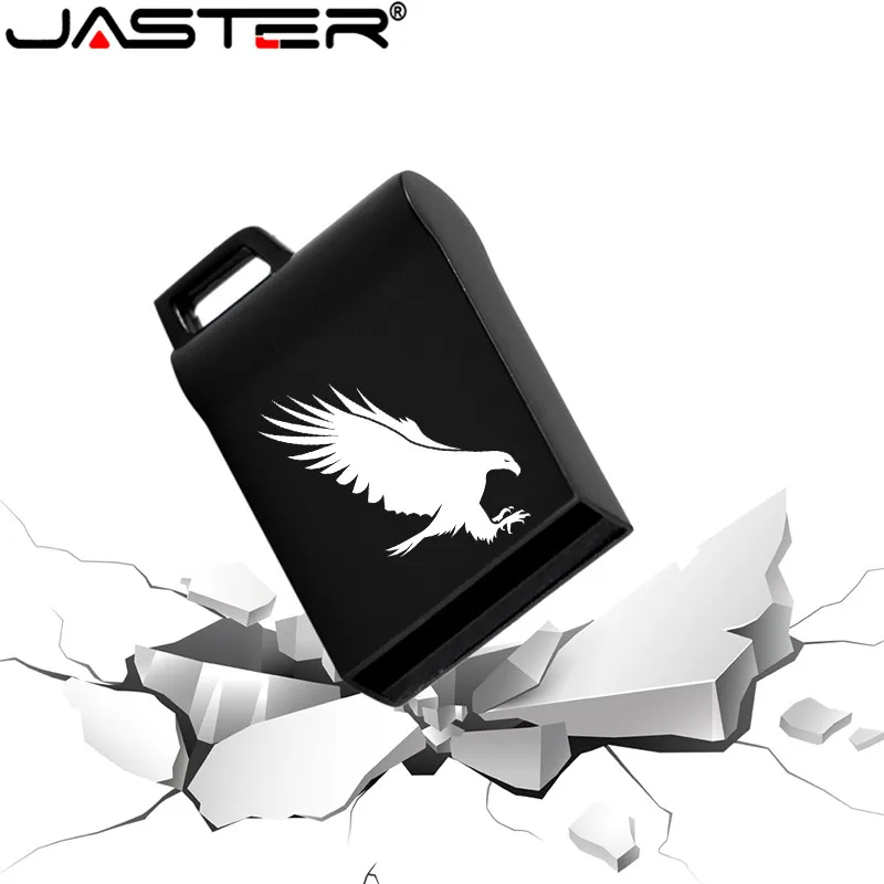 

JASTER Mini Metal USB Flash Drive 4GB 16GB 32GB 64GB флеш Personalized PenDrive USB Memory Stick U Disk Gift Custom Logo