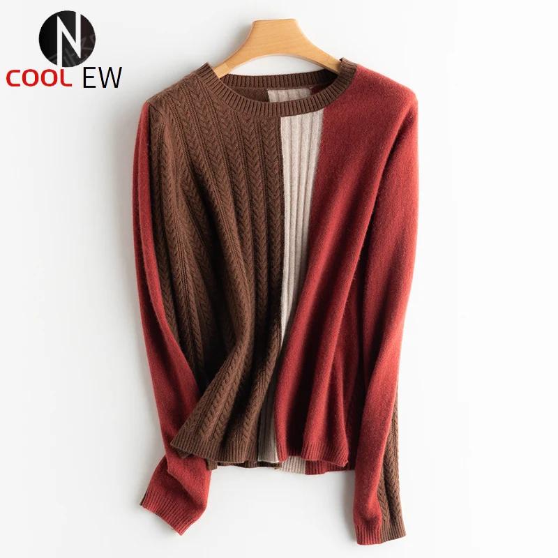 Autumn and winter new fashion pullover cashmere sweater 100% pure cashmere women's sweater
Autumn and winter new fashion pullover cashmere sweater 100% pure cashmere women's sweater