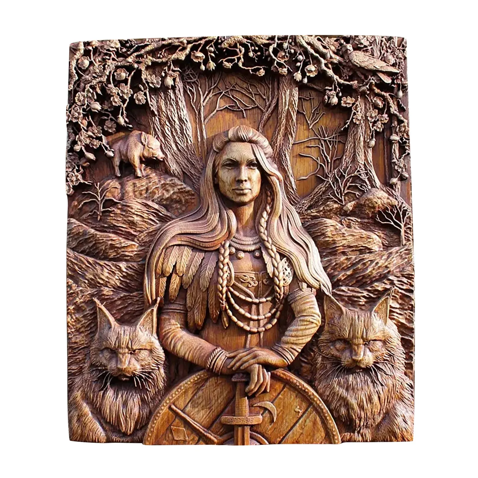 Odin Ravens Viking Mythology Icon Wall Sculptures Norse Mythology Symbolism Art Wall Decor Resin Figurines Craft Home Decor
Odin Ravens Viking Mythology Icon Wall Sculptures Norse Mythology Symbolism Art Wall Decor Resin Figurines Craft Home Decor