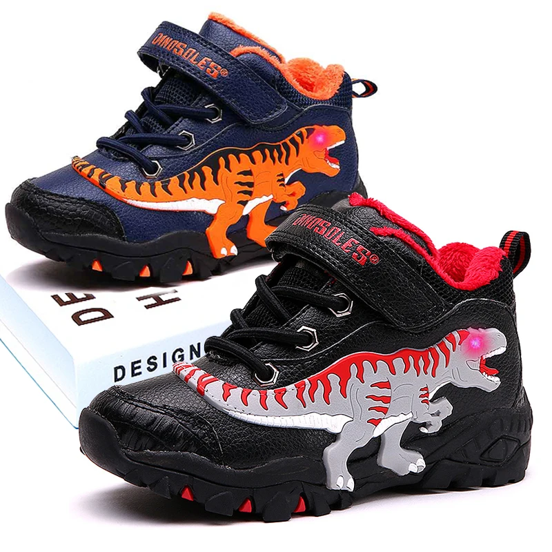 Dinosoles Light Up Baby Boy Winter Shoes Fleece Warm Children Sneakers LED Kids Snow Boots Sport Warterproof Toddler Trainers
Dinosoles Light Up Baby Boy Winter Shoes Fleece Warm Children Sneakers LED Kids Snow Boots Sport Warterproof Toddler Trainers