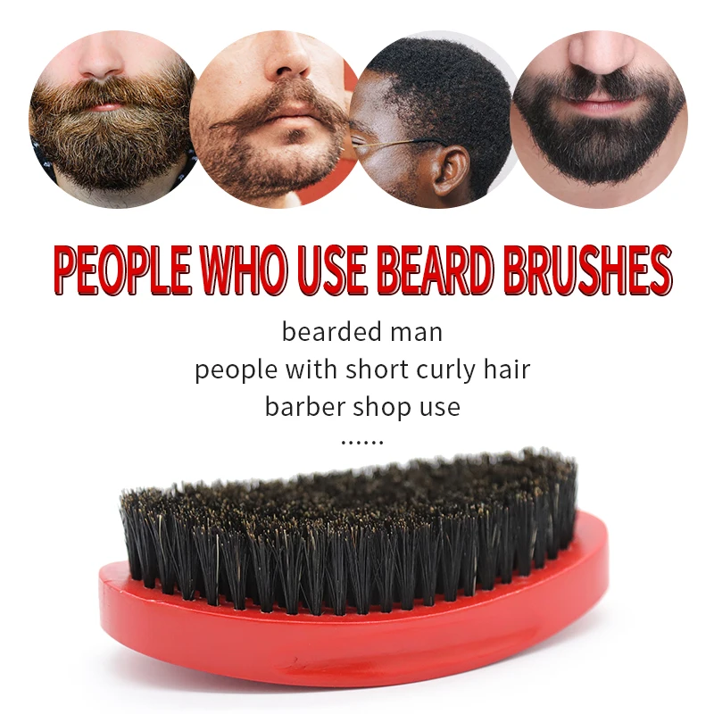 1PC 100% Boar Bristle Soft Beard Brush Wave Brush Curved Wooden Beard Grooming Comb Natural Wooden Custom 360 Wave Brush For Men
1PC 100% Boar Bristle Soft Beard Brush Wave Brush Curved Wooden Beard Grooming Comb Natural Wooden Custom 360 Wave Brush For Men