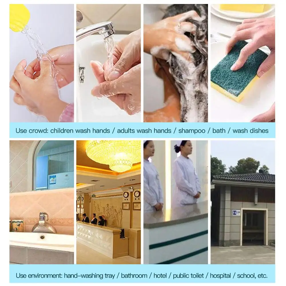 2021 Intelligent Automatic Liquid Soap Dispenser Induction Foaming Hand Washing Device for Kitchen Bathroom (Without Liquid)
2021 Intelligent Automatic Liquid Soap Dispenser Induction Foaming Hand Washing Device for Kitchen Bathroom (Without Liquid)