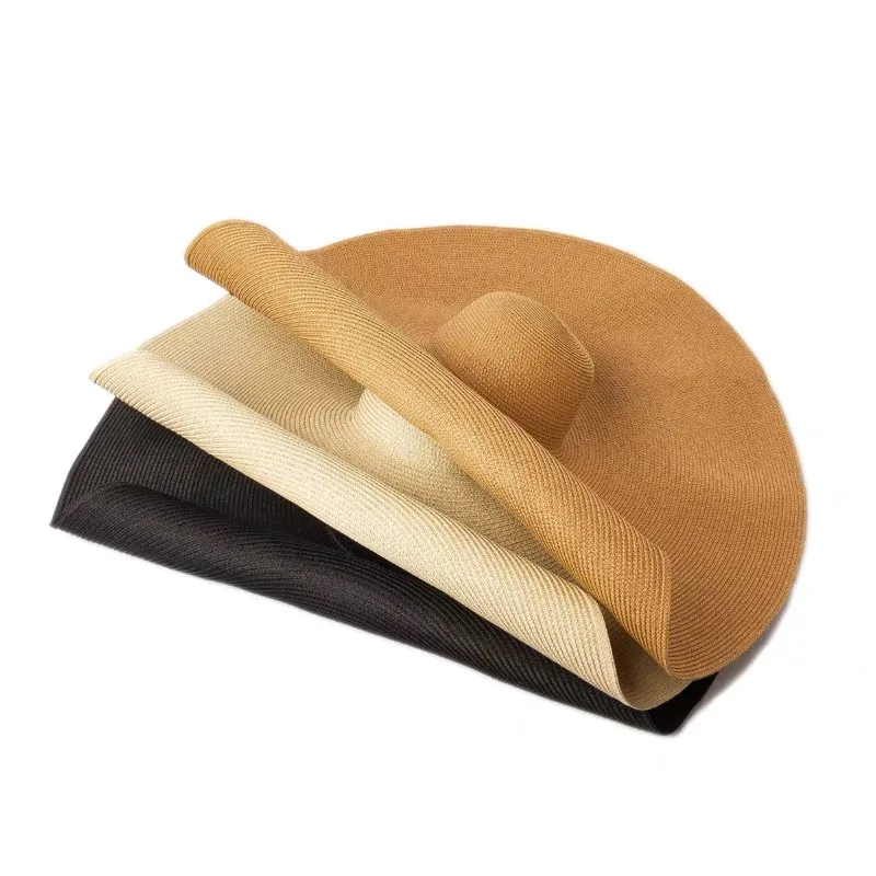 25CM Wide Brim Oversized Beach Hats For Women Large Straw Hat UV Protection Foldable Sun Shade Hat Wholesale Dropshipping
25CM Wide Brim Oversized Beach Hats For Women Large Straw Hat UV Protection Foldable Sun Shade Hat Wholesale Dropshipping