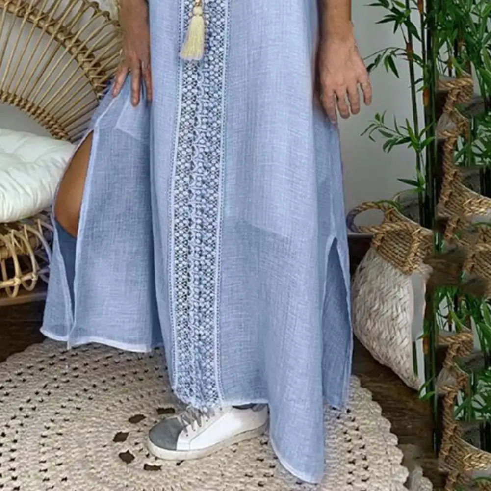 Summer Dress Women Dresses Casual Women Dress Lace V Neck Summer Patchwork Sleeveless Split Dress Lace
Summer Dress Women Dresses Casual Women Dress Lace V Neck Summer Patchwork Sleeveless Split Dress Lace