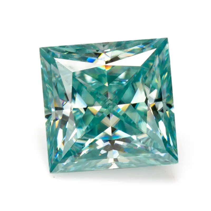 Loose Moissanite Stones Blue Color Princess Cutting Brilliant Gemstone Diamond VVS Clarity for Engagement Jewelry Making
Loose Moissanite Stones Blue Color Princess Cutting Brilliant Gemstone Diamond VVS Clarity for Engagement Jewelry Making