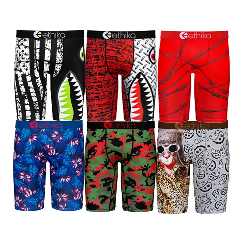 

Ethika More Styles Men's Staple Underwear Sports Hip Hop Rock Excise Underwear Skateboard Street Legging Quick Qry Ethika