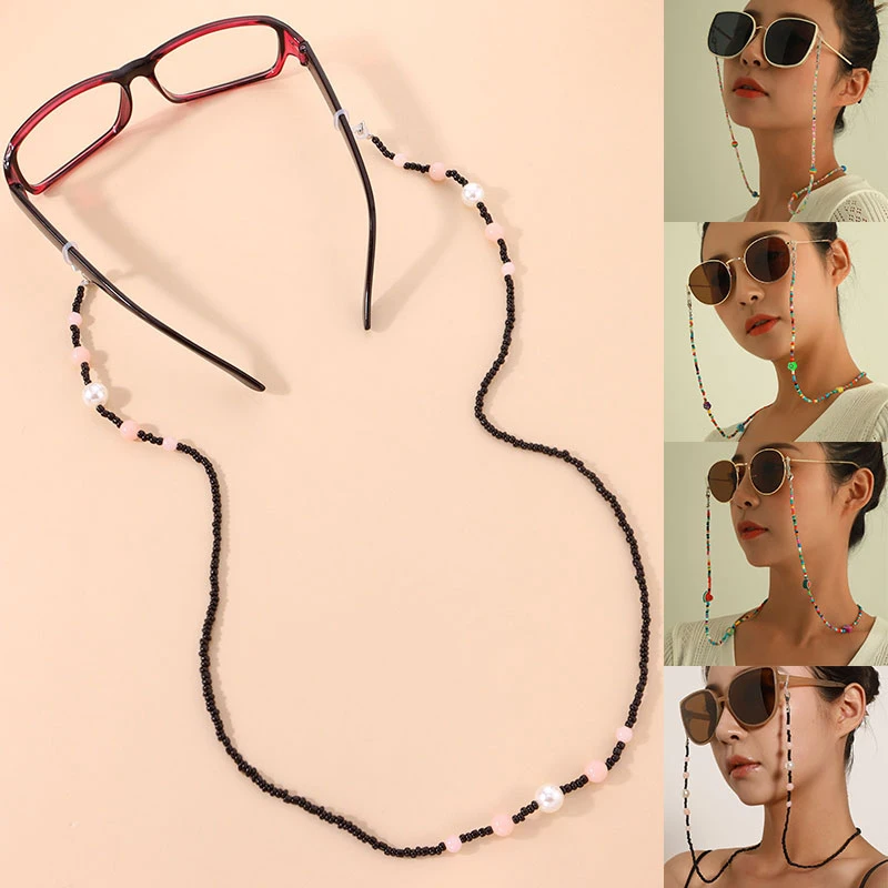 Rice Beads Glasses Chain Glasses Lanyard Colorful Mask Chain Individuality Exquisite Glasses Accessories Non-slip Lanyard
Rice Beads Glasses Chain Glasses Lanyard Colorful Mask Chain Individuality Exquisite Glasses Accessories Non-slip Lanyard