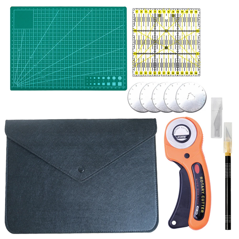 10pcs DIY Cutting Kit Clothing Sewing Tools Hand Cutting Patchwork Cloth Cutter Patchwork Guiding Ruler Sewing Quilting Craft
10pcs DIY Cutting Kit Clothing Sewing Tools Hand Cutting Patchwork Cloth Cutter Patchwork Guiding Ruler Sewing Quilting Craft