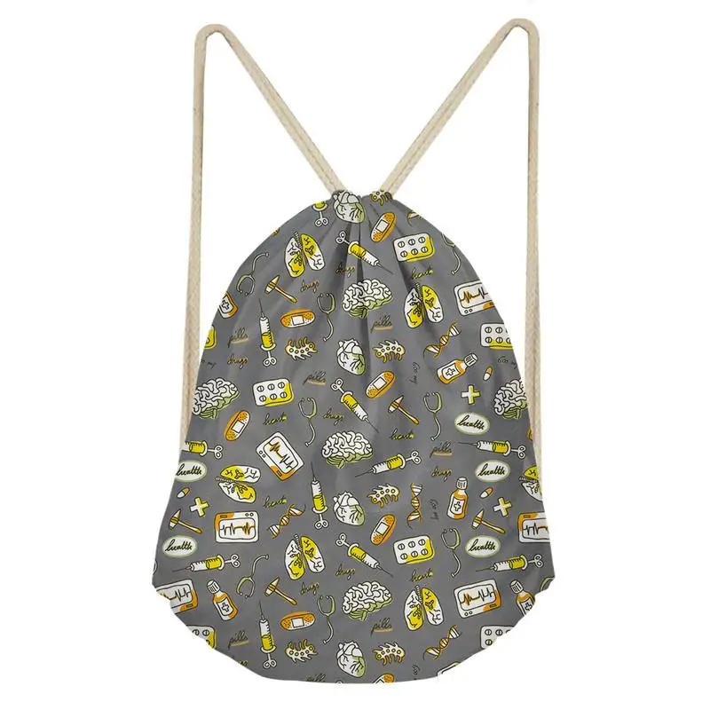 Drawstring Bags Cartoon Nurse Needle Tube Ambulance Printing Backpacks for Kid School Shoulders Bag Travel Storage Package
Drawstring Bags Cartoon Nurse Needle Tube Ambulance Printing Backpacks for Kid School Shoulders Bag Travel Storage Package