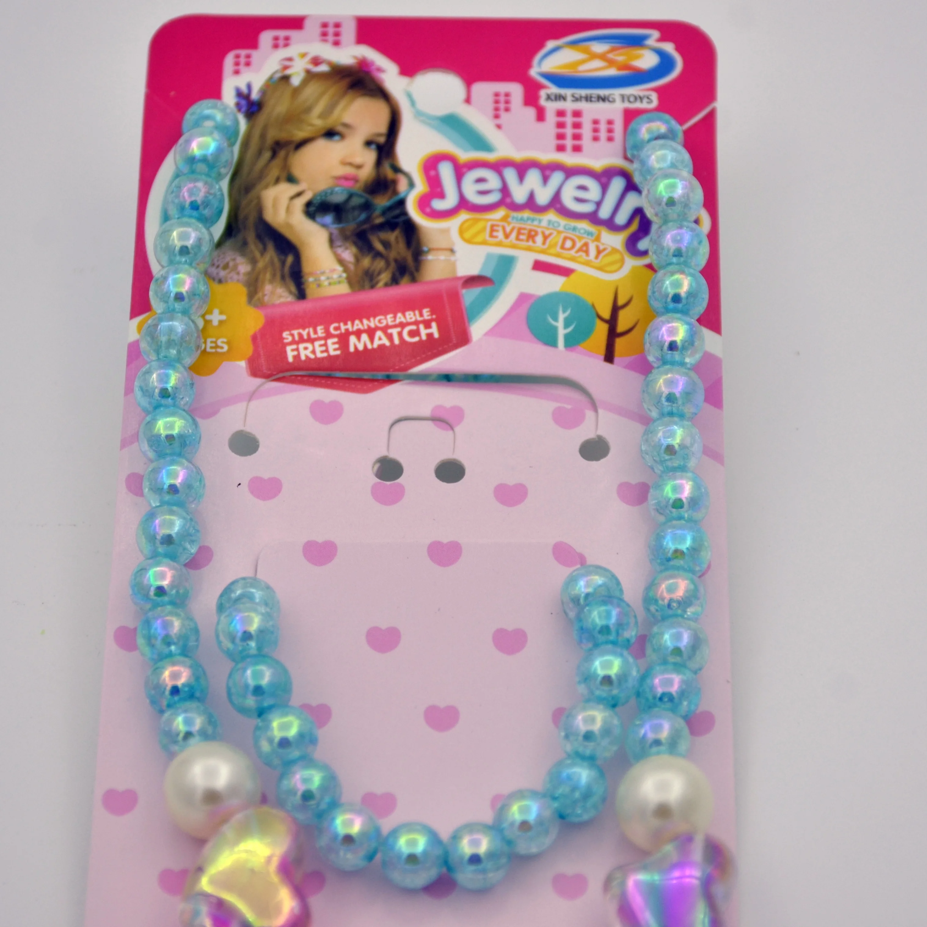 BLL XIN SHENG Wholesale 960PCS Heart Shape Colorful Craft Toys Early Educational Girls Jewelry Necklace Bracelet Birthday Gift
BLL XIN SHENG Wholesale 960PCS Heart Shape Colorful Craft Toys Early Educational Girls Jewelry Necklace Bracelet Birthday Gift