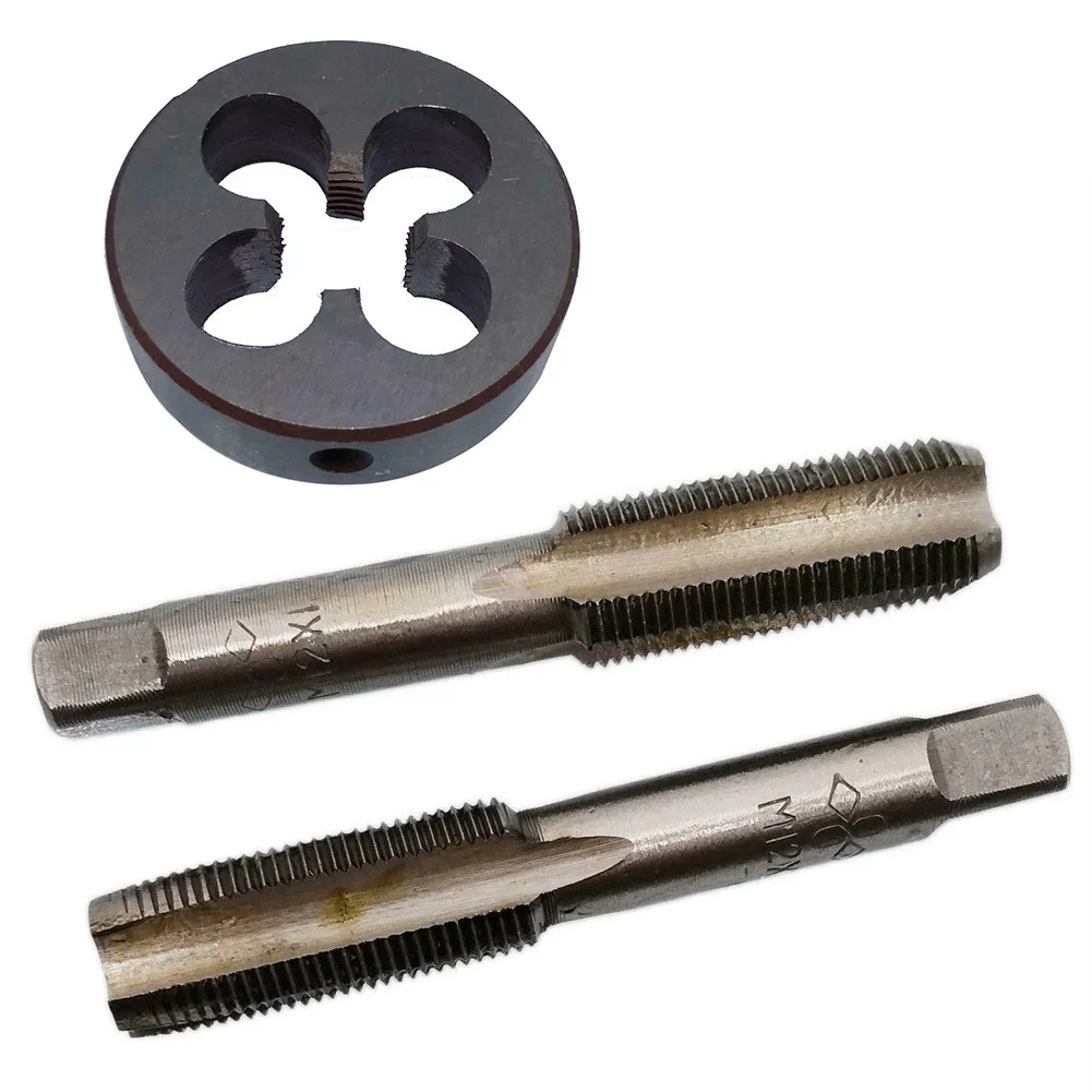 Set M12 X 1mm Taper Thread Tools & M12 X 1mm Die & Plug Tap 3 Pcs D/37.9mm
Set M12 X 1mm Taper Thread Tools & M12 X 1mm Die & Plug Tap 3 Pcs D/37.9mm