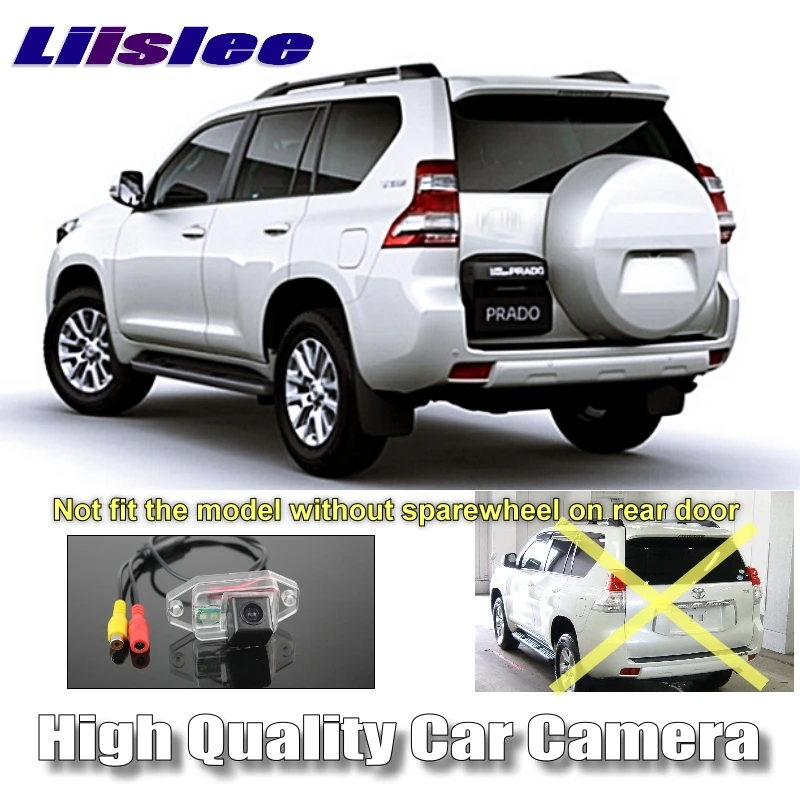 Камера заднего вида LiisLee для TOYOTA Land Cruiser Prado LC 90 120 150 1996 ~ 2020 с функцией ночного