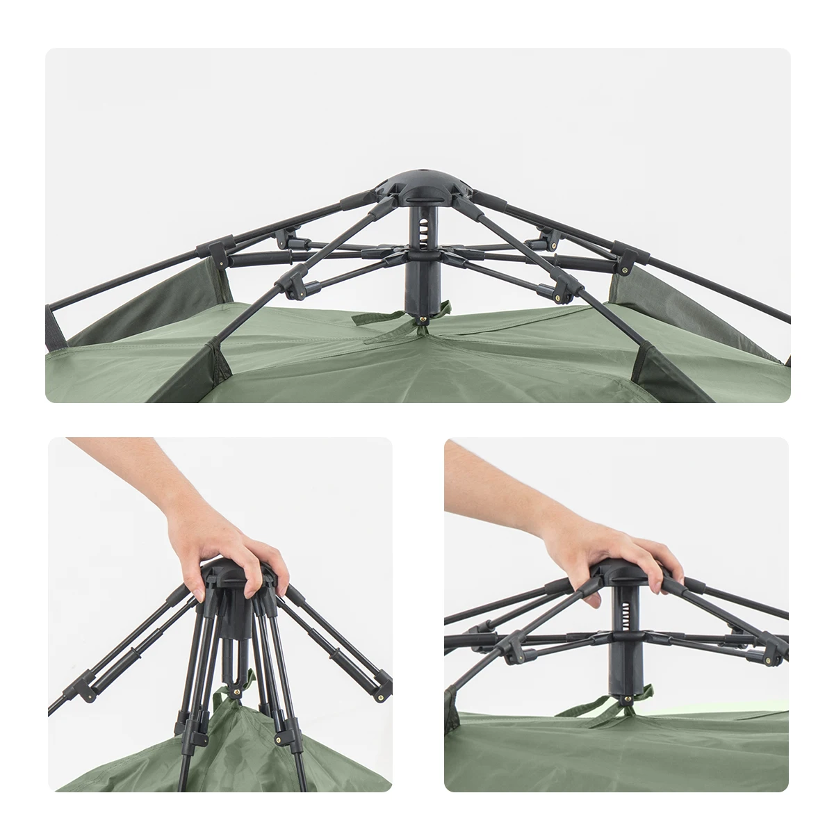 Naturehike 3-People Outdoor Protable Travelling Hiking Camping Dual-Purpose Automatic Tent NH21ZP008
Naturehike 3-People Outdoor Protable Travelling Hiking Camping Dual-Purpose Automatic Tent NH21ZP008