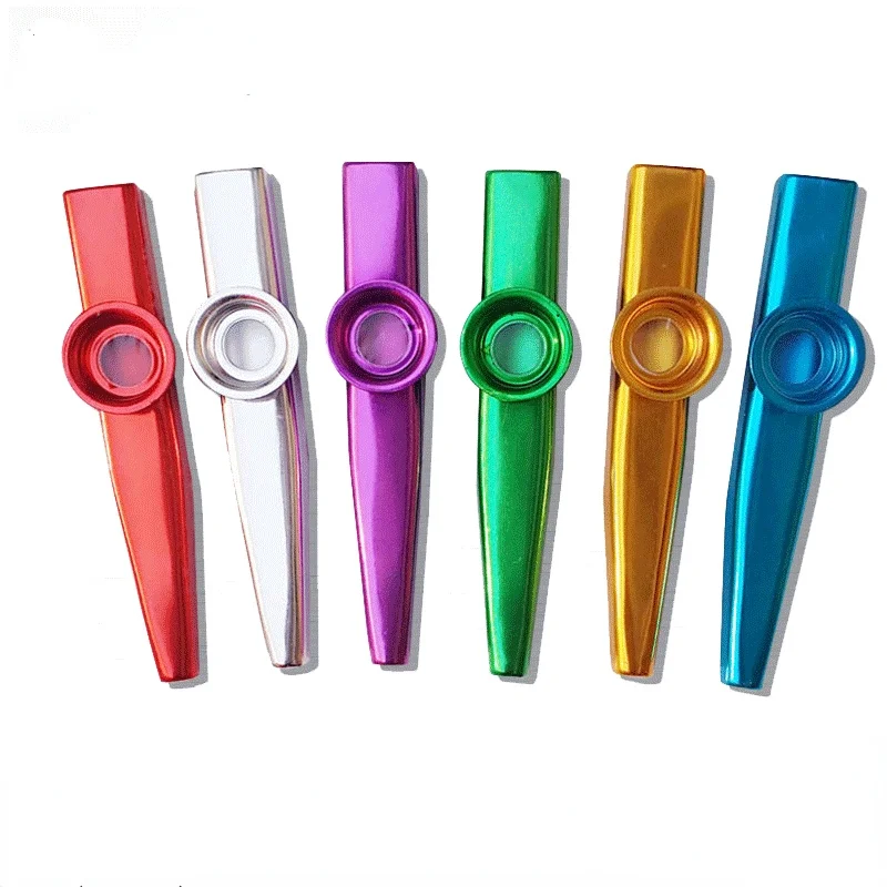 Kazu Flute Percussion Instrument Metal Kazu Flute Preschool Education Toy Childrens Music Equipment Learning Toys for Children
Kazu Flute Percussion Instrument Metal Kazu Flute Preschool Education Toy Childrens Music Equipment Learning Toys for Children