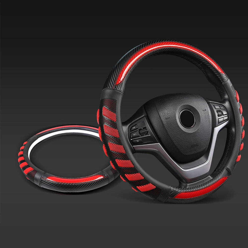 Steering Wheel Cover 38CM Braid on Steering Wheel Car styling universal Rubber Steering Wheel Cover Auto interior Accessories
Steering Wheel Cover 38CM Braid on Steering Wheel Car styling universal Rubber Steering Wheel Cover Auto interior Accessories