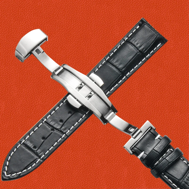 Submariner Watch Strap Genuine Leather Strap Unisex Submariner Strap Butterfly Buckle Hight Quality Watch Accessories 12mm-24mm
Submariner Watch Strap Genuine Leather Strap Unisex Submariner Strap Butterfly Buckle Hight Quality Watch Accessories 12mm-24mm