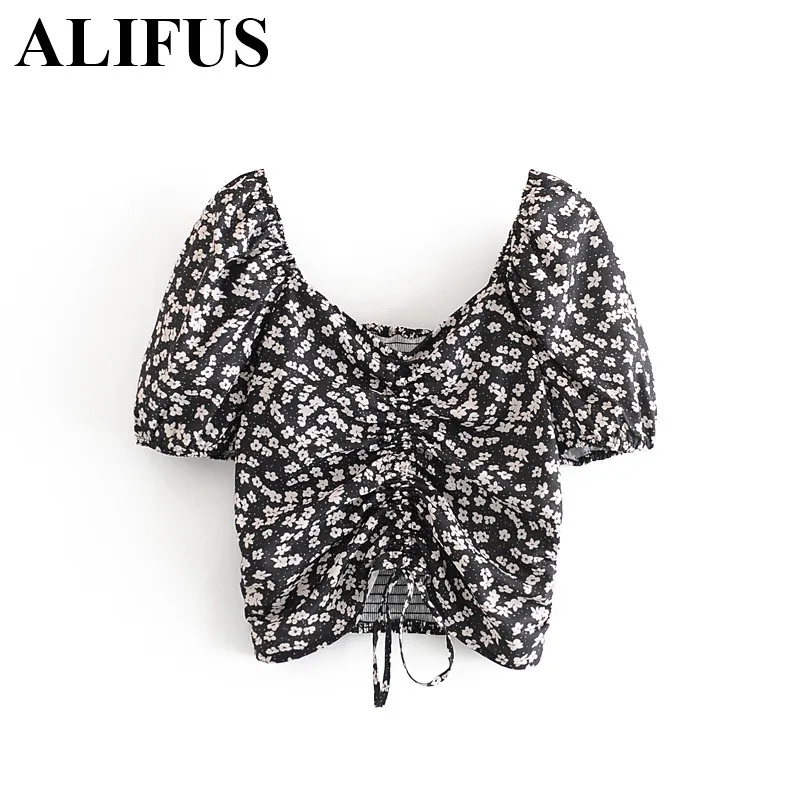 fashion 2020 blouse women V-neck print center drawstring elastic back blouse female vintage elegant short sleeve blusas mujer
fashion 2020 blouse women V-neck print center drawstring elastic back blouse female vintage elegant short sleeve blusas mujer