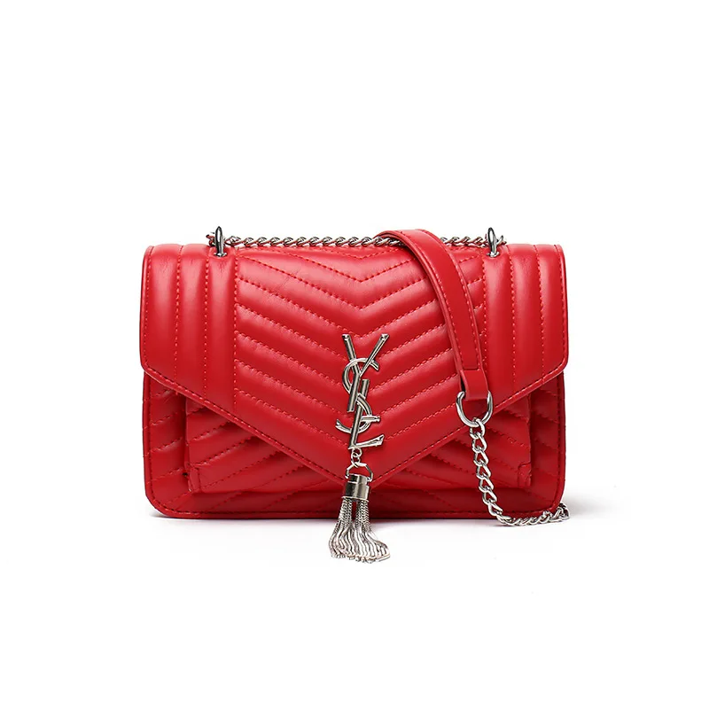 Women's Shoulder Bag New Fashion High Quality Diamond Embroidery Thread Tassel Chain Messenger Small Square Bag
Women's Shoulder Bag New Fashion High Quality Diamond Embroidery Thread Tassel Chain Messenger Small Square Bag