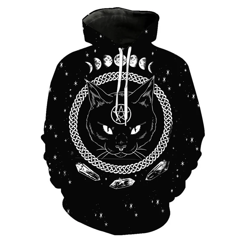 Focal20 Streetwear Dark Star Cartoon Cat Printed Women Hoodies Casual Loose Female Sweatshirt Tracksuit Autumn Lady Pullovers
Focal20 Streetwear Dark Star Cartoon Cat Printed Women Hoodies Casual Loose Female Sweatshirt Tracksuit Autumn Lady Pullovers