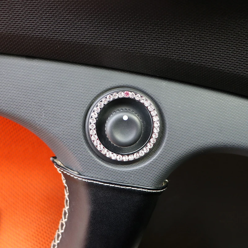 For Mercedes New Smart Fortwo Forfour 453 Creative Interior Parts Rearview Mirror Adjustment Knob Ring Car Decoration Sticker
For Mercedes New Smart Fortwo Forfour 453 Creative Interior Parts Rearview Mirror Adjustment Knob Ring Car Decoration Sticker