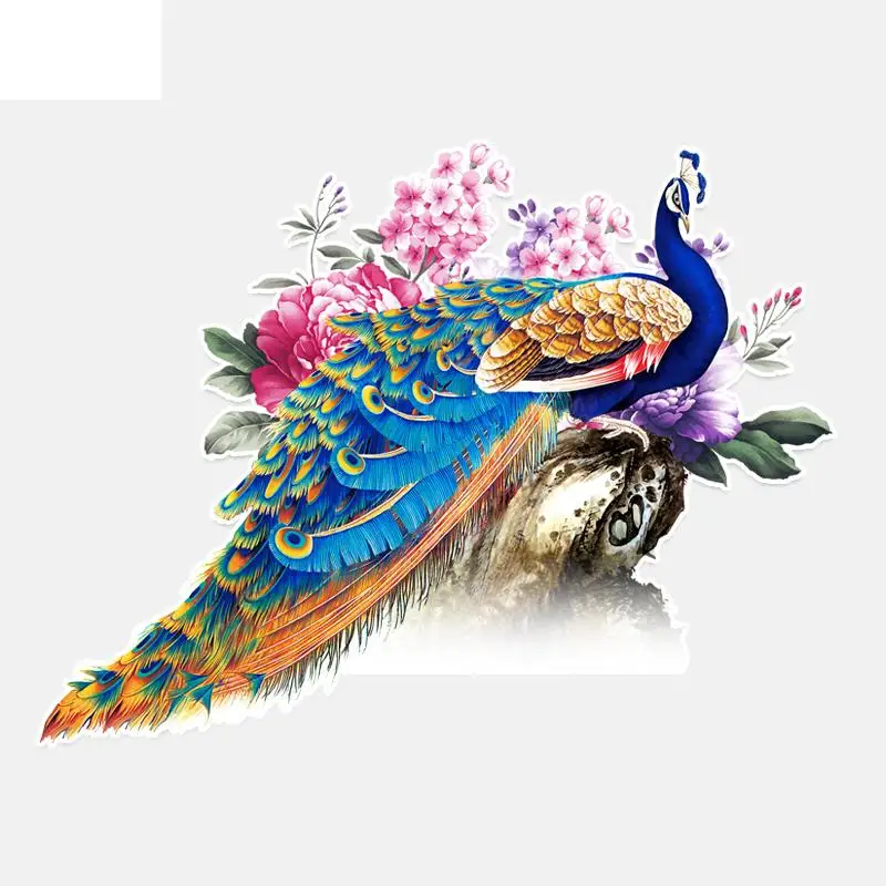 RuleMyLife 16.7*12.7CM Mysterious Peacock Colored Decor Car Sticker Graphic Personalized Bumper Car Window 11A0003
RuleMyLife 16.7*12.7CM Mysterious Peacock Colored Decor Car Sticker Graphic Personalized Bumper Car Window 11A0003