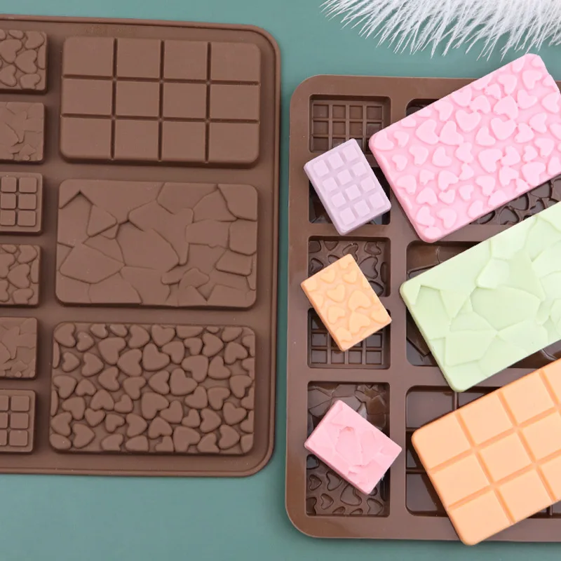 New Silicone Chocolate Mold Non-Stick Cake Mould Jelly Candy 3D DIY Molds Kitchen Accessories Reusable Baking Tools
New Silicone Chocolate Mold Non-Stick Cake Mould Jelly Candy 3D DIY Molds Kitchen Accessories Reusable Baking Tools