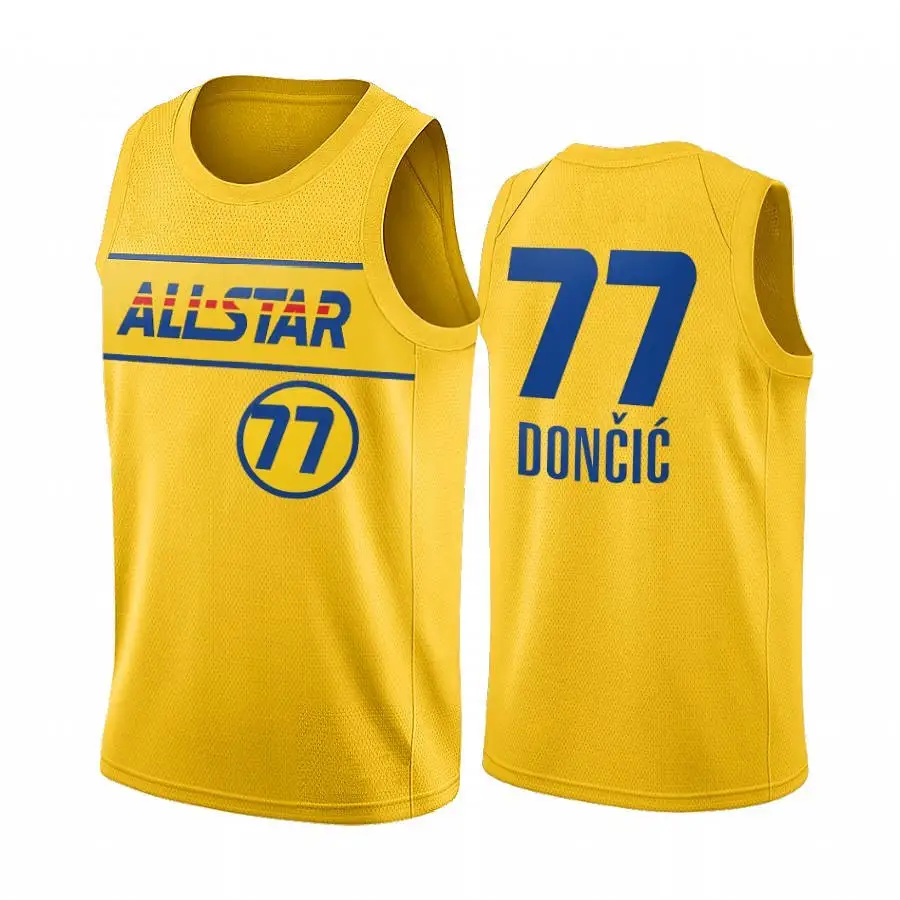 Luka Doncic James Lillard Basketball All Star T-Shirt Basketball Sportswear Casual High Quality Breathable Fashion T-Shirt Top
Luka Doncic James Lillard Basketball All Star T-Shirt Basketball Sportswear Casual High Quality Breathable Fashion T-Shirt Top
