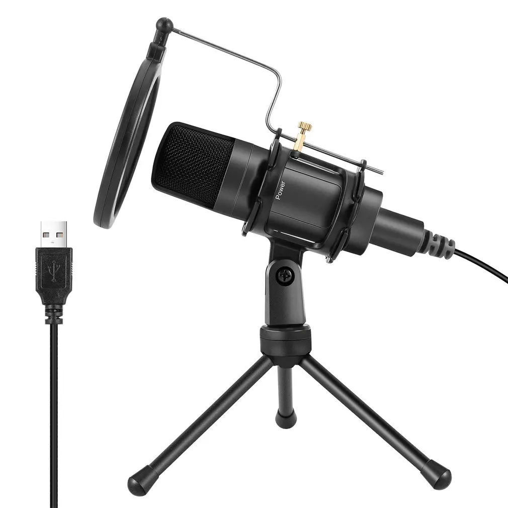 Professional USB Microphone PC Condenser Podcast Streaming Cardioid Mic For Computer Youtube Studio Voice Microphone Set
Professional USB Microphone PC Condenser Podcast Streaming Cardioid Mic For Computer Youtube Studio Voice Microphone Set