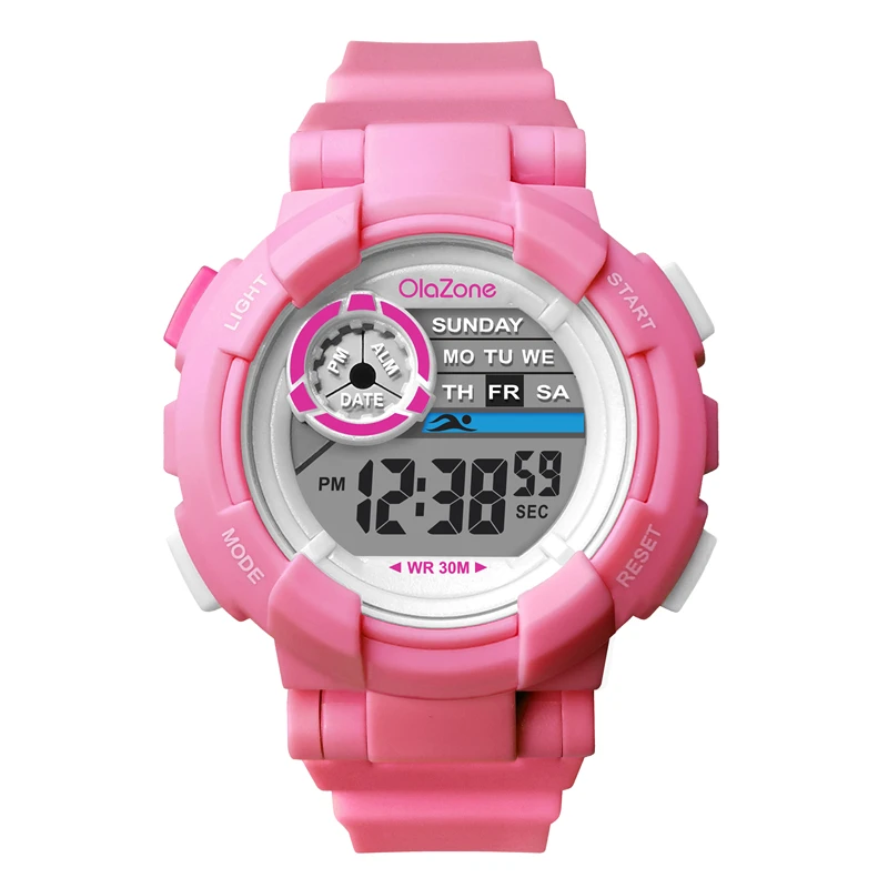 Kids Watch Girls Digital Sports 7-Color Flashing Light Waterproof 100FT Alarm Gifts for Girls Age for 8-12 487
Kids Watch Girls Digital Sports 7-Color Flashing Light Waterproof 100FT Alarm Gifts for Girls Age for 8-12 487