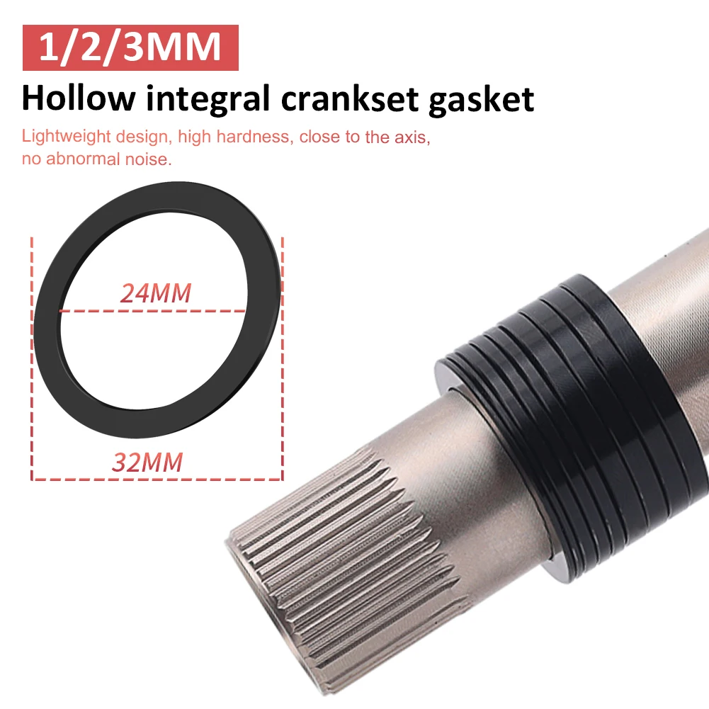 One-Piece Hollow Bicycle Crankset Washers Aluminum Alloy Bike Crank Cover Chain Wheel Spacers Adjuster Kit Cycling Repair Tools
One-Piece Hollow Bicycle Crankset Washers Aluminum Alloy Bike Crank Cover Chain Wheel Spacers Adjuster Kit Cycling Repair Tools
