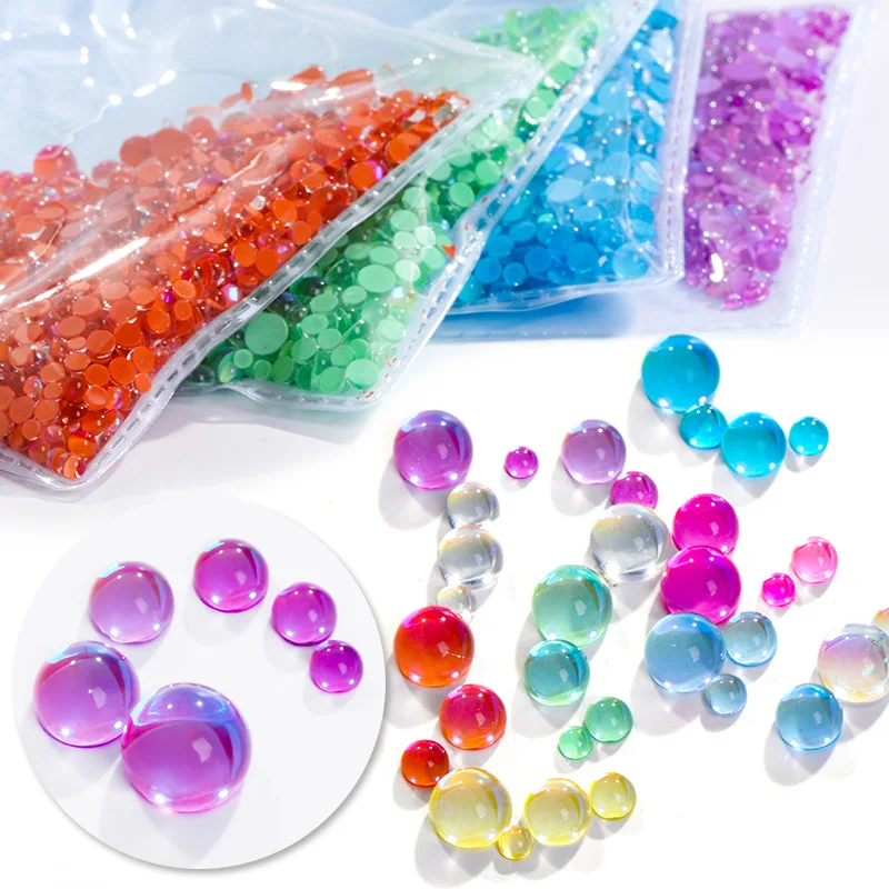 1440Pcs/Bag SS6-SS20 Mixed Size Mermaid Round Glass Crystal Beads AB 3D Nail Art Rhinestones DIY Flatback Stone Stone Decor
1440Pcs/Bag SS6-SS20 Mixed Size Mermaid Round Glass Crystal Beads AB 3D Nail Art Rhinestones DIY Flatback Stone Stone Decor
