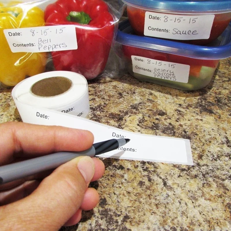 120PCS food mark date roll sticker label can be used in supermarkets, home kitchens, cake shops
120PCS food mark date roll sticker label can be used in supermarkets, home kitchens, cake shops