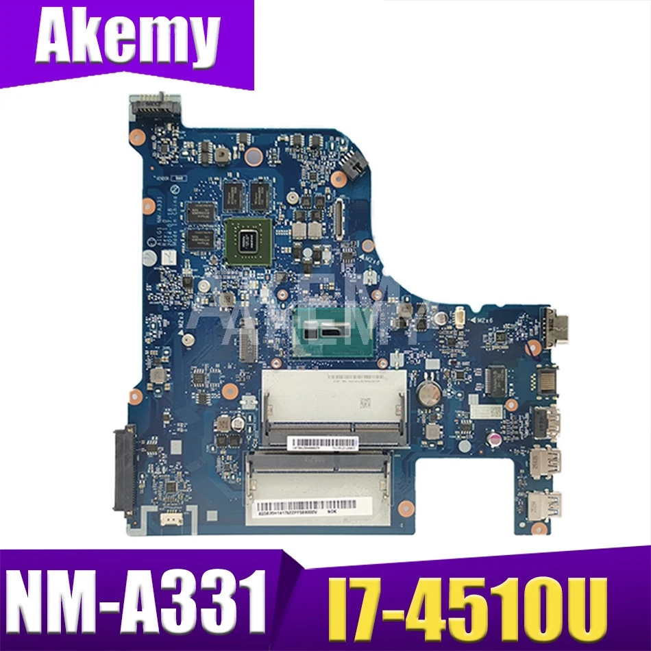 NM-A331 Mainboard для Lenovo G70-70 G70-80 Z70-70 Z70-80 B70-70 B70-80 Материнская плата ноутбука 2GB-GPU I7-4510U
NM-A331 Mainboard для Lenovo G70-70 G70-80 Z70-70 Z70-80 B70-70 B70-80 Материнская плата ноутбука 2GB-GPU I7-4510U