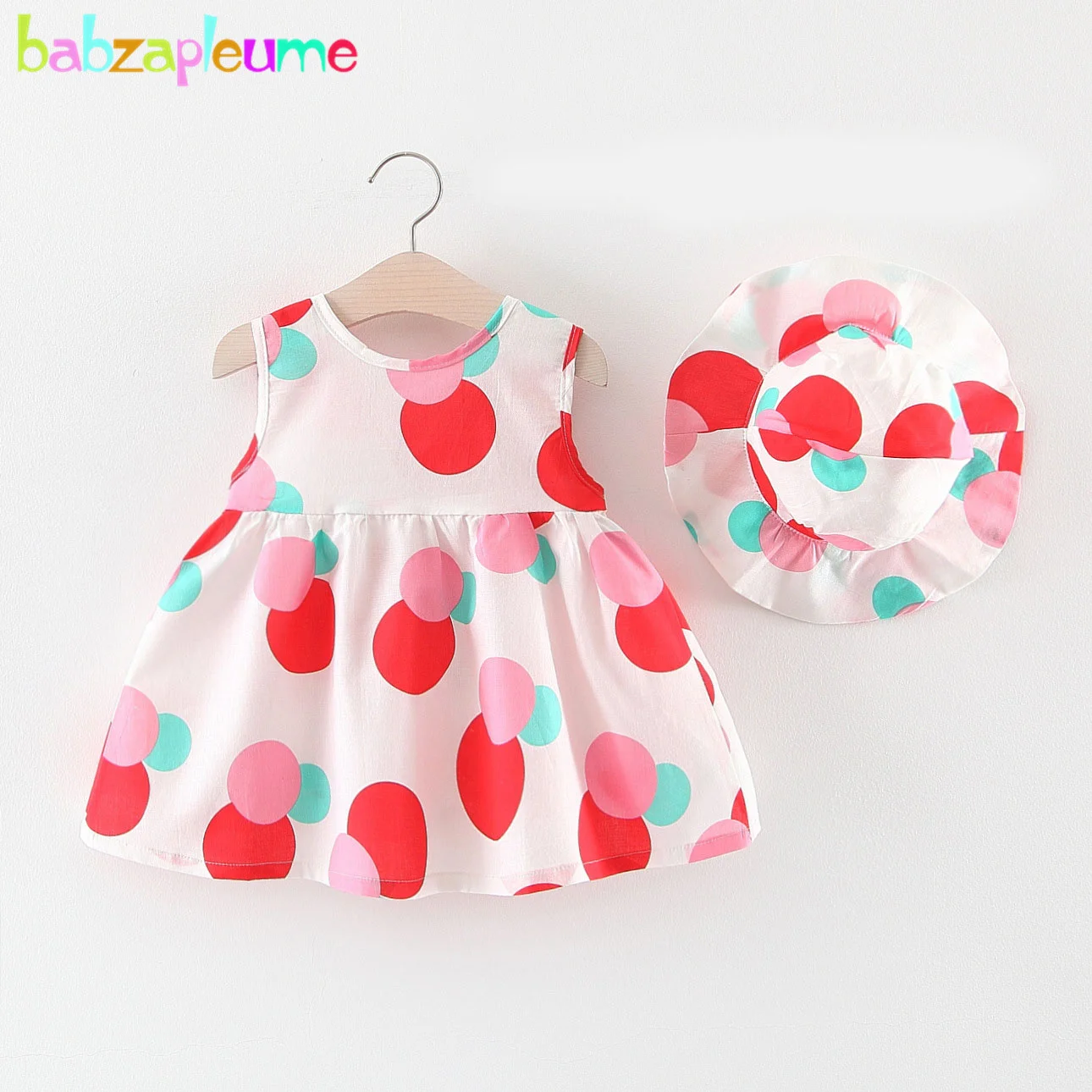 babzapleume Summer Newborn Baby Clothes Beach Dress Cute Dot Sleeveless Cotton Toddler Dresses+Sunhat Little Girls Clothing 002
babzapleume Summer Newborn Baby Clothes Beach Dress Cute Dot Sleeveless Cotton Toddler Dresses+Sunhat Little Girls Clothing 002