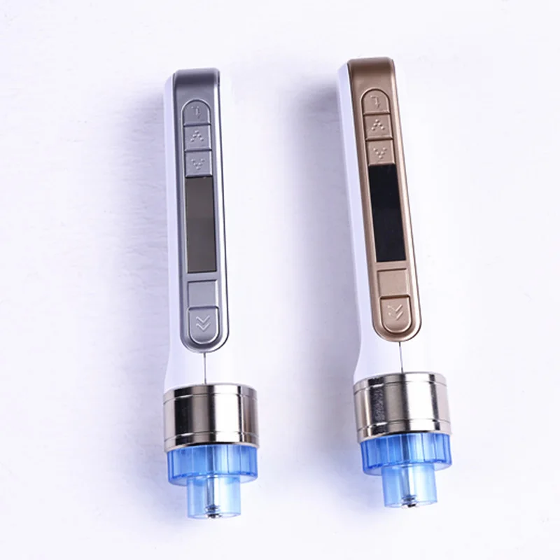 Portable Home Use 3D Hydro Water Mesotherapy Gun Hyaluronic Acid Pen for Wrinkles Removal Vitamin Injection Micro Nano Injector
Portable Home Use 3D Hydro Water Mesotherapy Gun Hyaluronic Acid Pen for Wrinkles Removal Vitamin Injection Micro Nano Injector