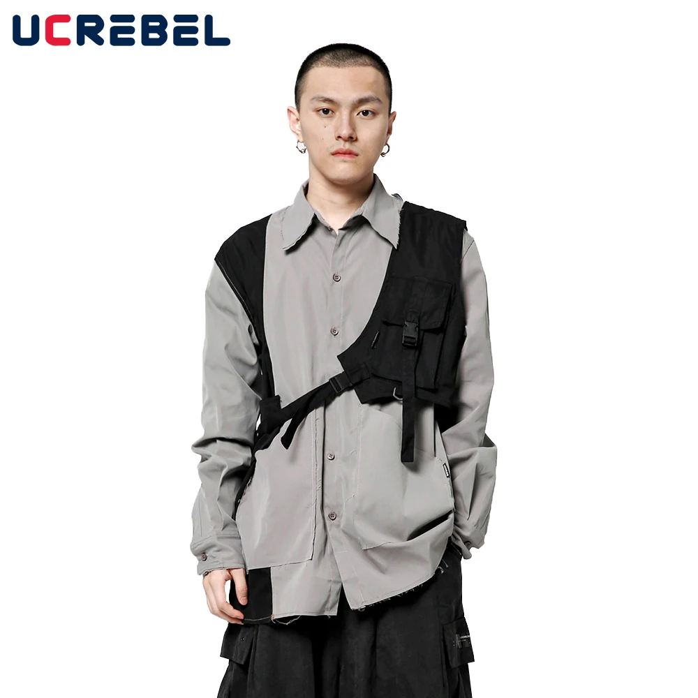 Solid Color Game Vest MensFunctional Tactical Vest Streetwear Loose Sleeveless Jacket Men
Solid Color Game Vest MensFunctional Tactical Vest Streetwear Loose Sleeveless Jacket Men