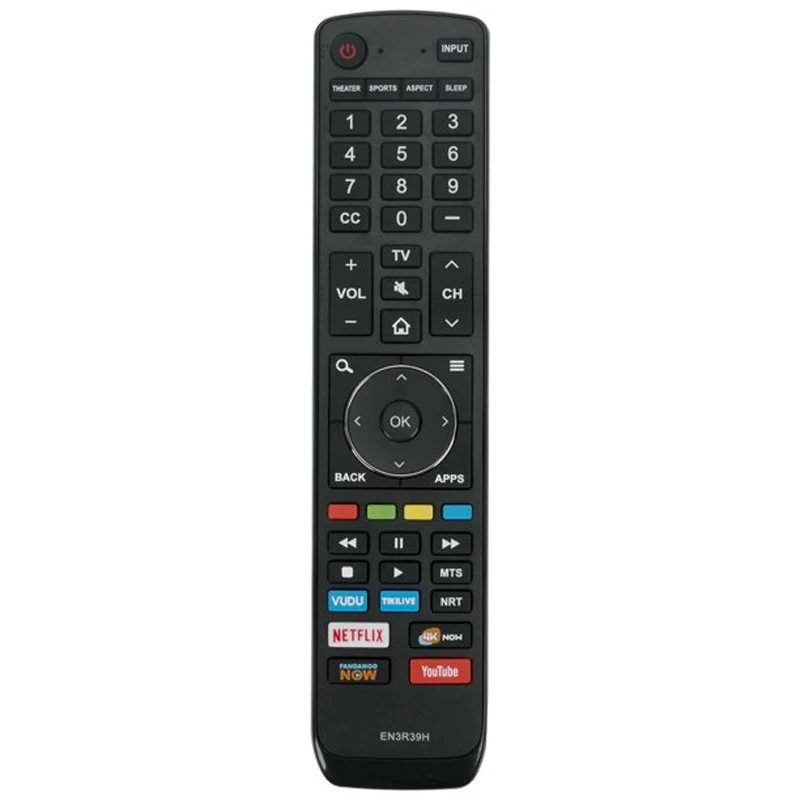 New Original Remote Control EN3R39H For Hisense Smart 4K TV 49H6E 49H6020E 49H6040E 49H6050E 49H6070E 49H6080E 49H6508 60H7408
New Original Remote Control EN3R39H For Hisense Smart 4K TV 49H6E 49H6020E 49H6040E 49H6050E 49H6070E 49H6080E 49H6508 60H7408
