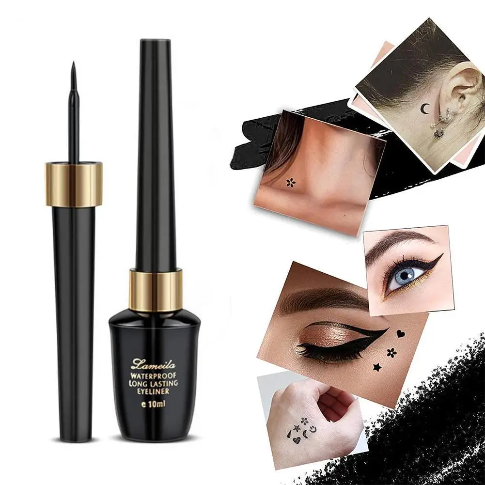1PCS New Waterproof Eyeliner Beauty Eyes Makeup Not Blooming Quick Dry Liquid Eyeliner Pen Easy To Color And Stretch
1PCS New Waterproof Eyeliner Beauty Eyes Makeup Not Blooming Quick Dry Liquid Eyeliner Pen Easy To Color And Stretch