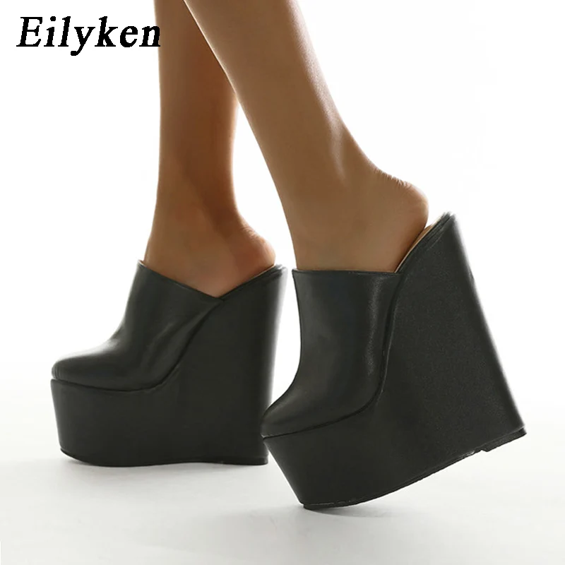 Eilyken/Новинка; Летние туфли-гладиаторы на платформе; Туфли-лодочки на танкетке с круглым носком; Пикантные черные босоножки на очень высоком ...
Eilyken/Новинка; Летние туфли-гладиаторы на платформе; Туфли-лодочки на танкетке с круглым носком; Пикантные черные босоножки на очень высоком ...
