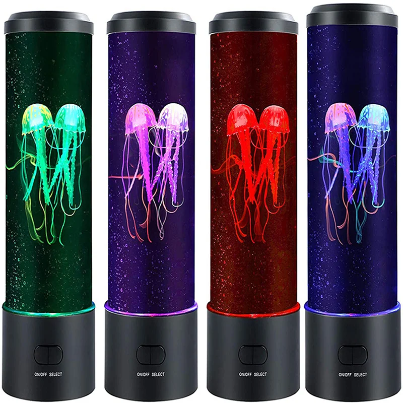 Jellyfish Lamp Led Usb Power/battery Powered Color Changing Jellyfish Tank Aquarium Led Lamp Night Light Room Decoration Light
Jellyfish Lamp Led Usb Power/battery Powered Color Changing Jellyfish Tank Aquarium Led Lamp Night Light Room Decoration Light