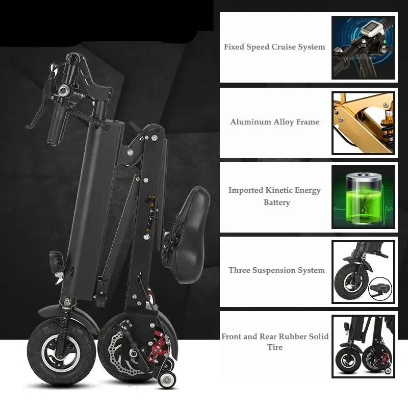 Foldable E Scooter Two Wheels Electric Scooters 8 Inch Cruise Control Electric Scooter 36V 350W Black/Yellow For Ladies
Foldable E Scooter Two Wheels Electric Scooters 8 Inch Cruise Control Electric Scooter 36V 350W Black/Yellow For Ladies