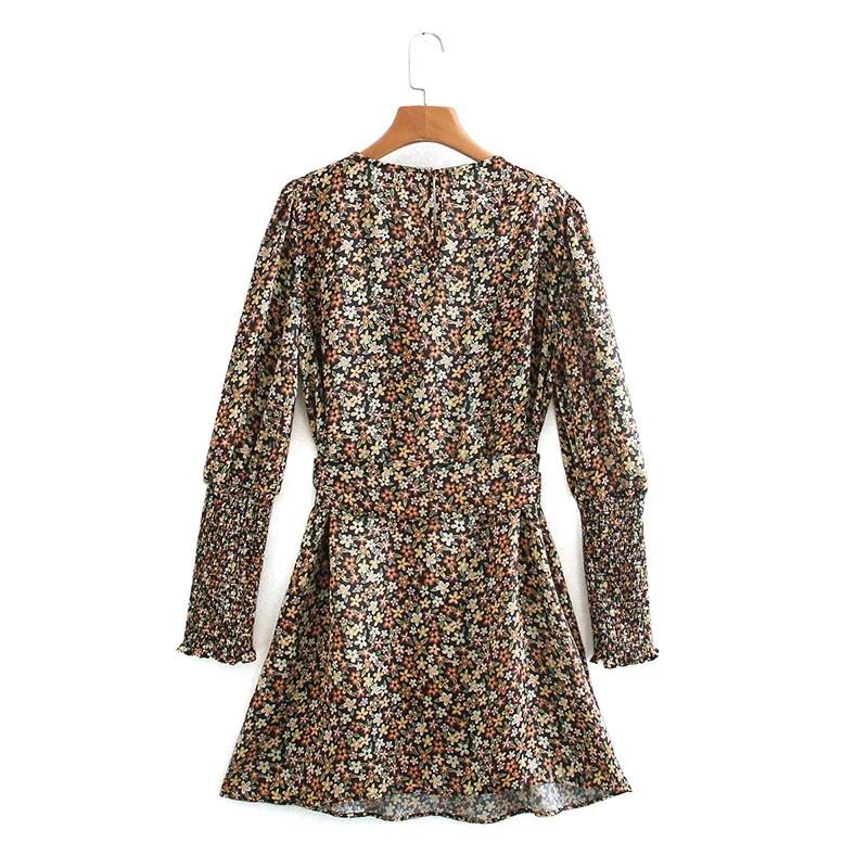 Elegant Digital Print Mini Summer Dress For Ladies V Neck Long Sleeve A Line Small Floral Short Dresses Women 2021 New Fashion
Elegant Digital Print Mini Summer Dress For Ladies V Neck Long Sleeve A Line Small Floral Short Dresses Women 2021 New Fashion