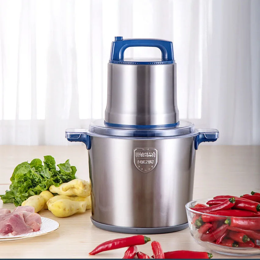 Электрическая мясорубка 8 л/10 л/12 л, измельчитель 1200 Вт, автоматическая Мясорубка из нержавеющей стали, кухонный комбайн для пищевых продукт...
Электрическая мясорубка 8 л/10 л/12 л, измельчитель 1200 Вт, автоматическая Мясорубка из нержавеющей стали, кухонный комбайн для пищевых продукт...
