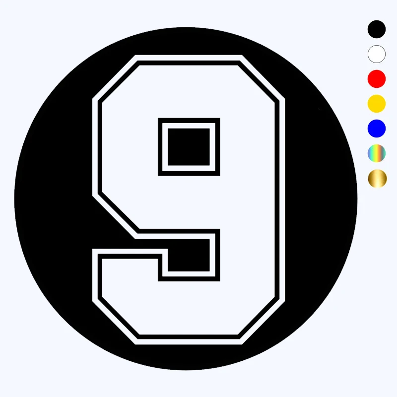 CK20172# Various Sizes Funny Vinyl Decal Racing Number 9 Car Sticker Waterproof Auto Decors on Truck Bumper Rear Window
CK20172# Various Sizes Funny Vinyl Decal Racing Number 9 Car Sticker Waterproof Auto Decors on Truck Bumper Rear Window