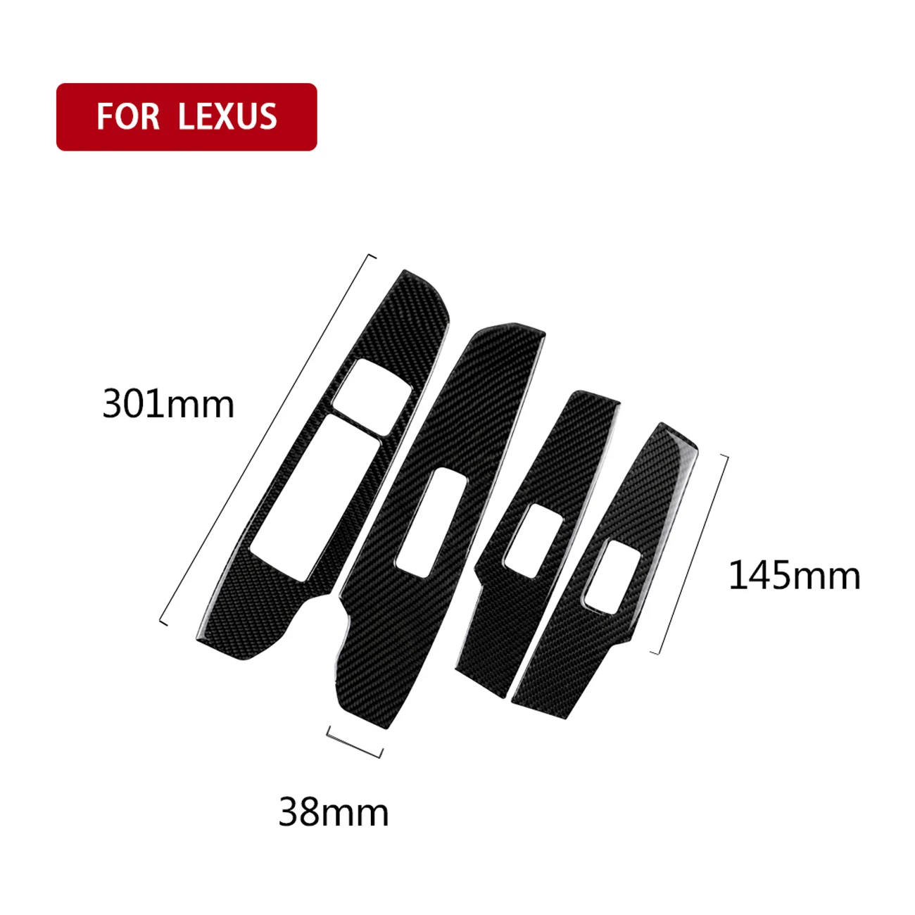 4PCS Carbon fiber Window lifting key panel decoration Car accessories Styling Interior for Lexus IS250 2013-2020 
4PCS Carbon fiber Window lifting key panel decoration Car accessories Styling Interior for Lexus IS250 2013-2020