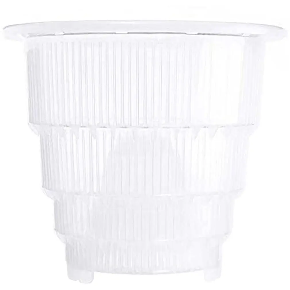 Clear Flower Pot Orchid Pot With Breathable Hole Slotted Plastic Planter Container For Garden Desktop Decor
Clear Flower Pot Orchid Pot With Breathable Hole Slotted Plastic Planter Container For Garden Desktop Decor