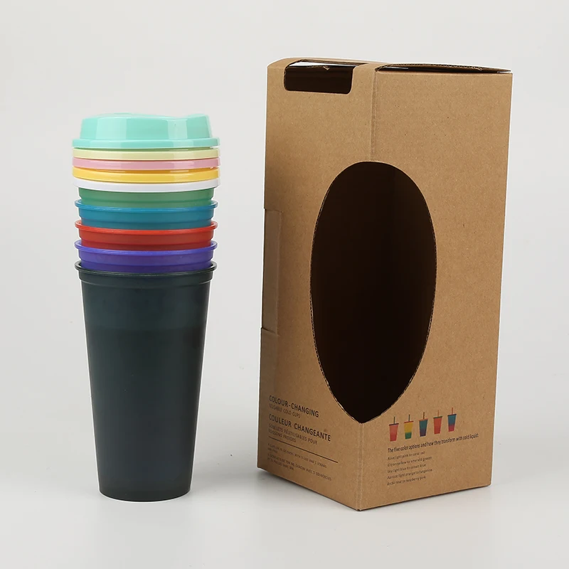 5Pcs Color Changing Coffee Cup Reusable Hot Water Cup PP Coffee Mug Tumbler Color Changing Heat Activated Water Cup With Lid
5Pcs Color Changing Coffee Cup Reusable Hot Water Cup PP Coffee Mug Tumbler Color Changing Heat Activated Water Cup With Lid