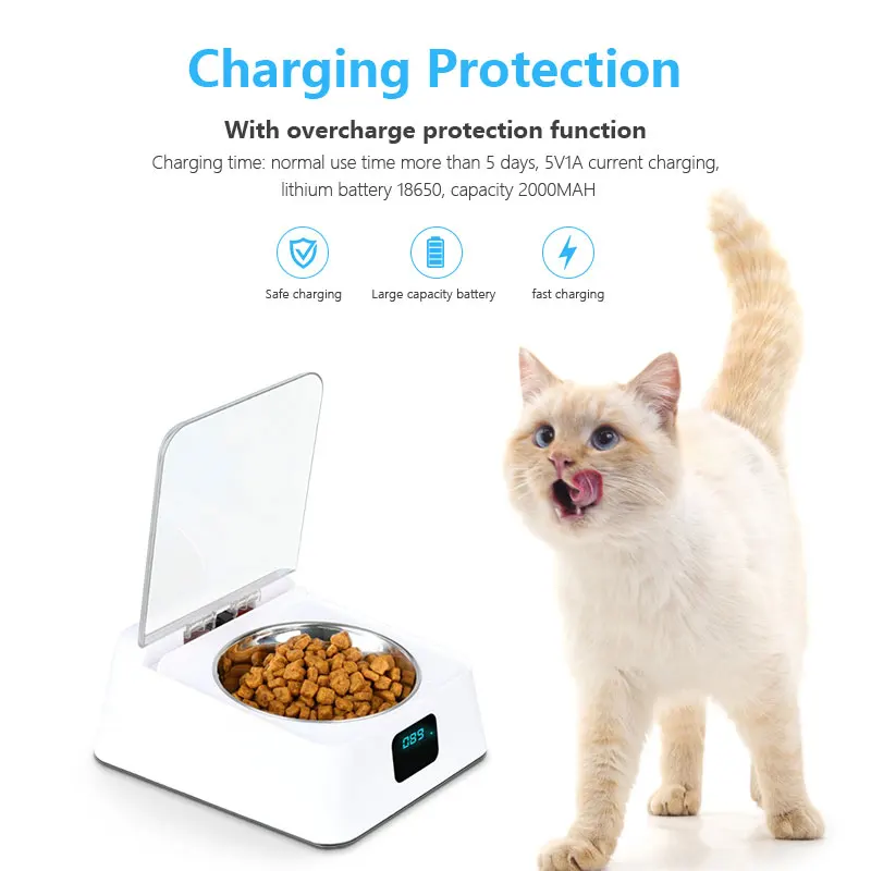 350ML Dog Bowl Pet Food Dispenser Dog Cat Automatic Feeder Anti-mouse Moisture-proof 5G Infrared Sensor Switch Cover Pet Feeder
350ML Dog Bowl Pet Food Dispenser Dog Cat Automatic Feeder Anti-mouse Moisture-proof 5G Infrared Sensor Switch Cover Pet Feeder