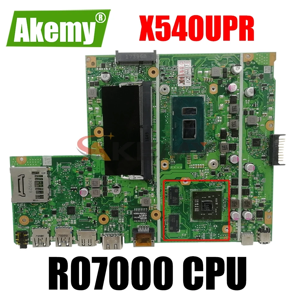 Akemy X540UPR MB._8G/I7-8550U (V2G) MainBoard For ASUS X540UPR X540UP X540U R540U F540U Laptop Motherboard 90NB0DE0-R07000
Akemy X540UPR MB._8G/I7-8550U (V2G) MainBoard For ASUS X540UPR X540UP X540U R540U F540U Laptop Motherboard 90NB0DE0-R07000