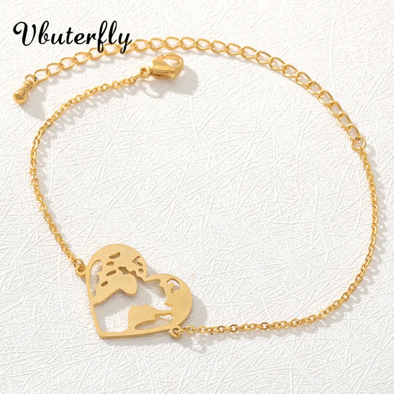Stainless Steel Heart Map World Necklace World Map Medallion Necklace Travel Jewelry Graduation Gift Wanderlust Necklace KL238DH
Stainless Steel Heart Map World Necklace World Map Medallion Necklace Travel Jewelry Graduation Gift Wanderlust Necklace KL238DH